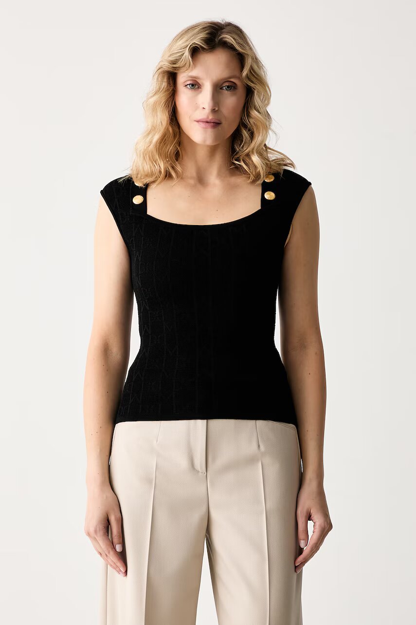 MARCIANO by GUESS bluză pentru femei cu vâscoză YAMNA