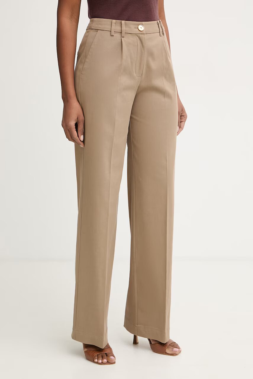 MARCIANO by GUESS pantaloni regular de pentru femei cu lyocell DONA