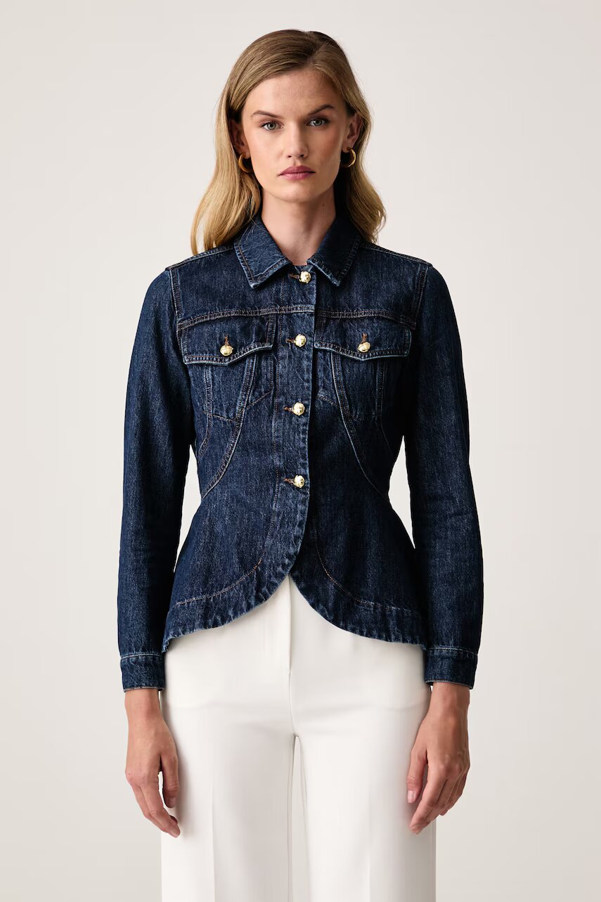 Marella geacă de tranziție pentru femei din denim MLSTRINE