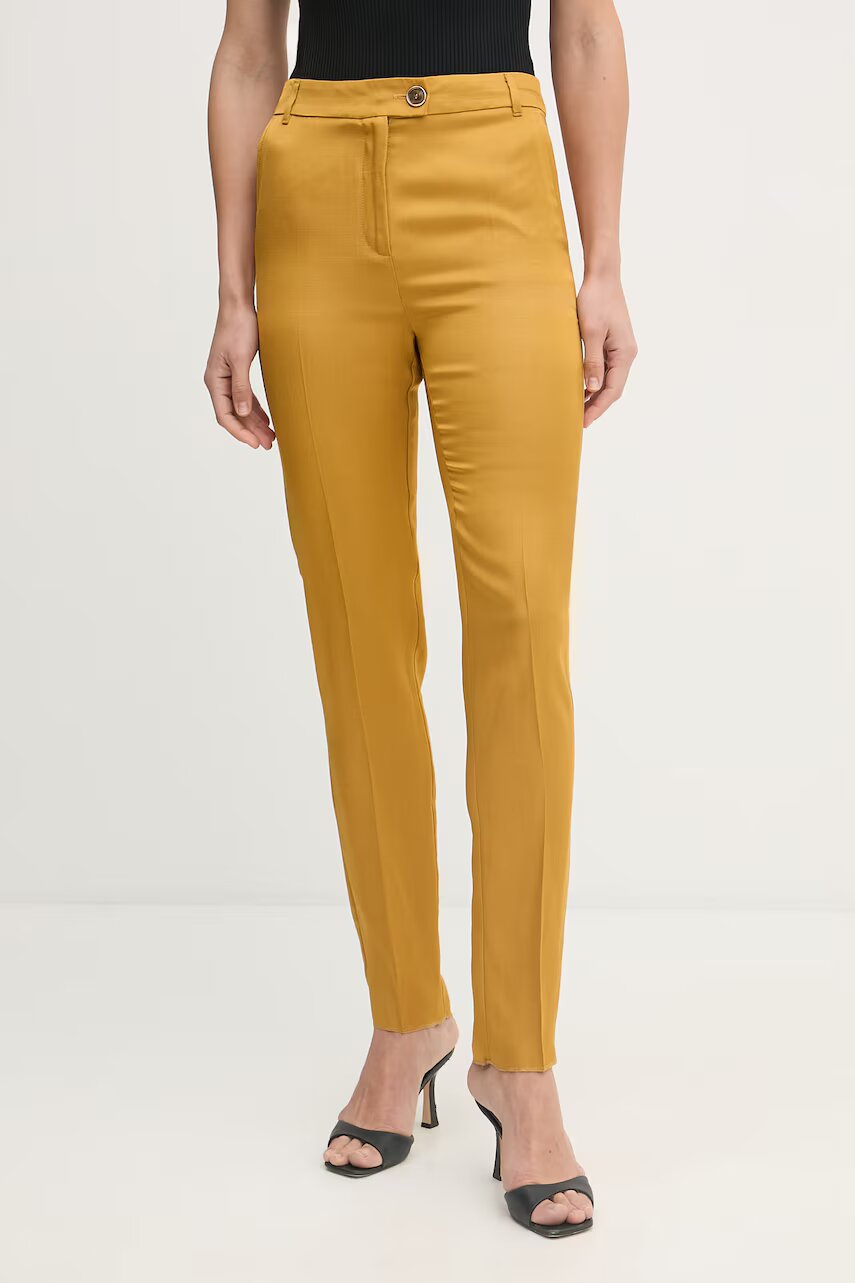 Marella pantaloni de costum pentru femei cu vâscoză AGENDA