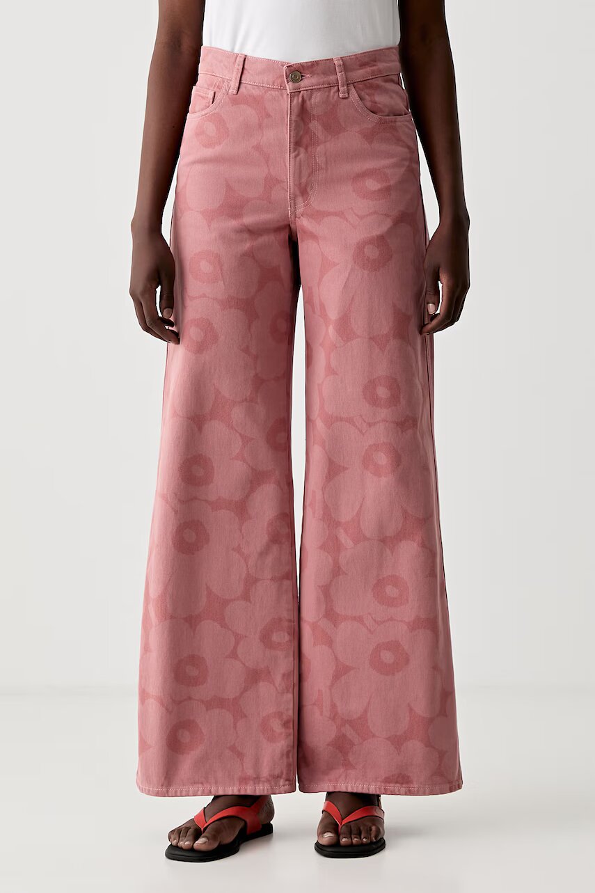 Marimekko blugi wide leg pentru femei
