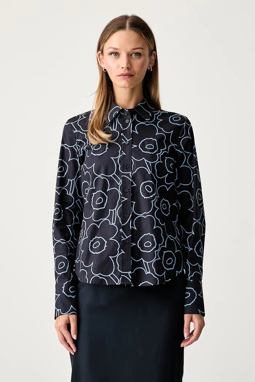 Marimekko cămașă pentru femei din bumbac