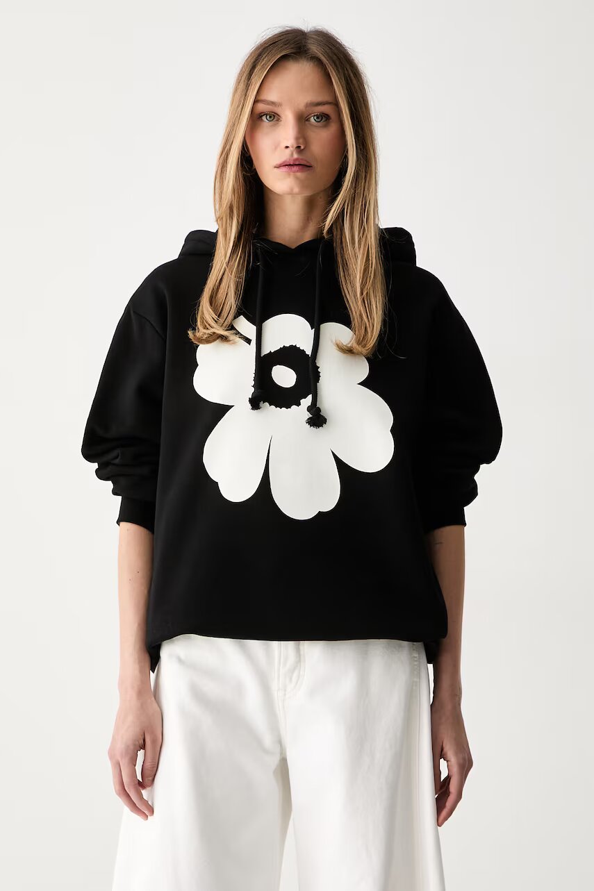 Marimekko hanorac cu glugă pentru femei cu bumbac