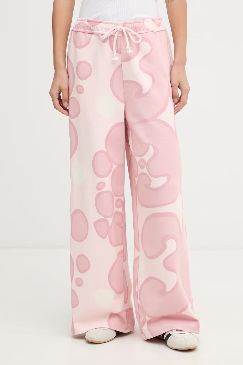 Marimekko pantaloni de trening pentru femei din bumbac