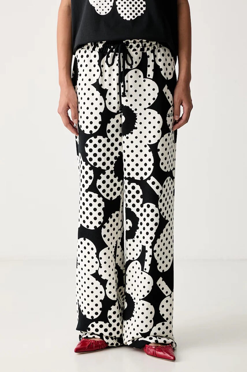 Marimekko pantaloni de trening pentru femei din bumbac