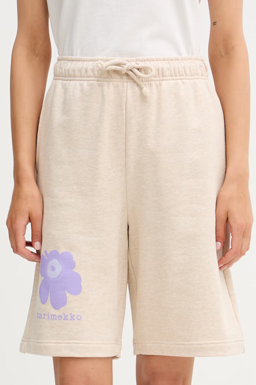 Marimekko pantaloni scurți de trening pentru femei din bumbac