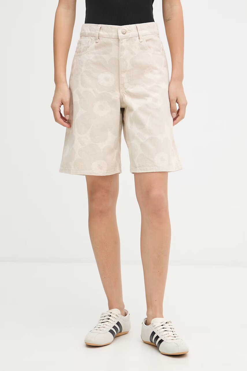 Marimekko pantaloni scurți pentru femei din denim