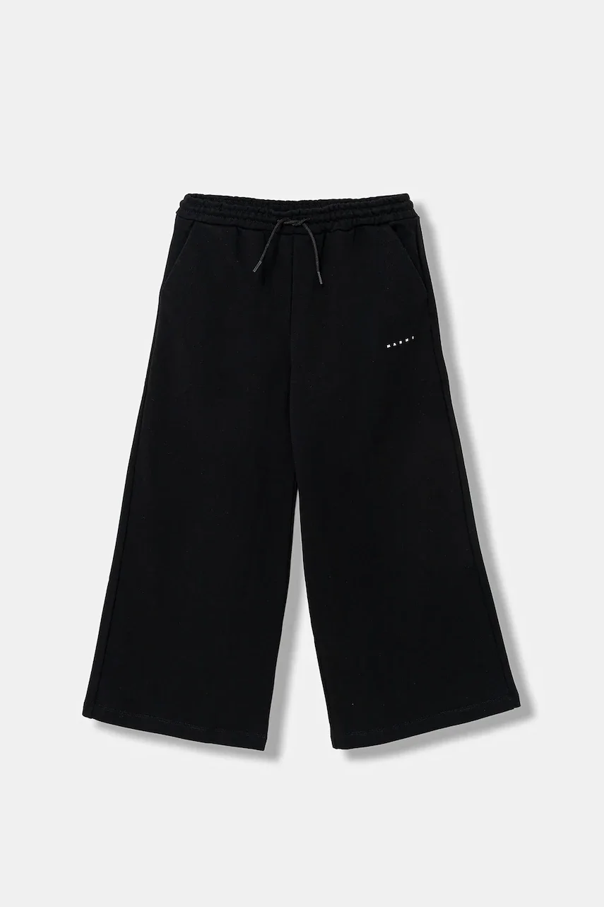 Marni pantaloni de trening din bumbac pentru copii MP190F TROUSERS