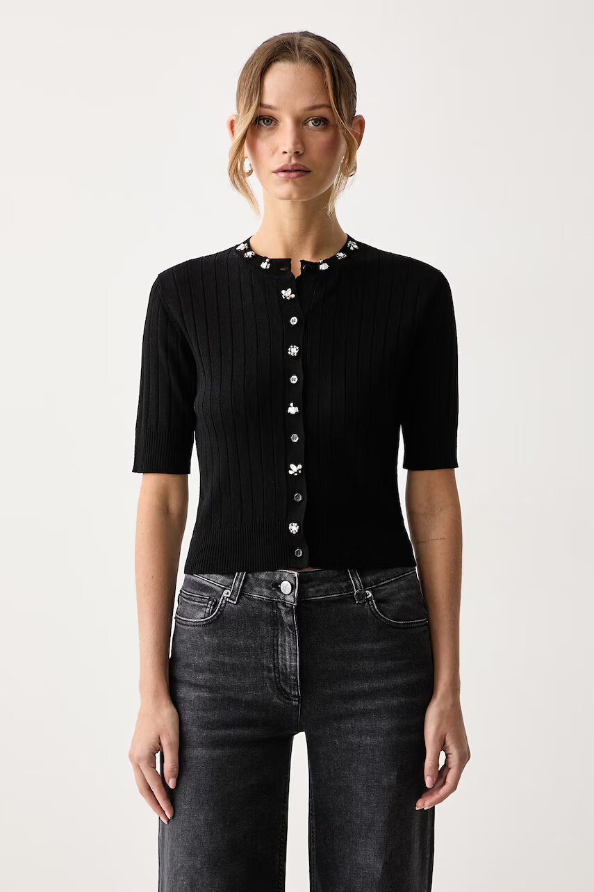 Max&Co cardigan pentru femei cu vâscoză GIURATO
