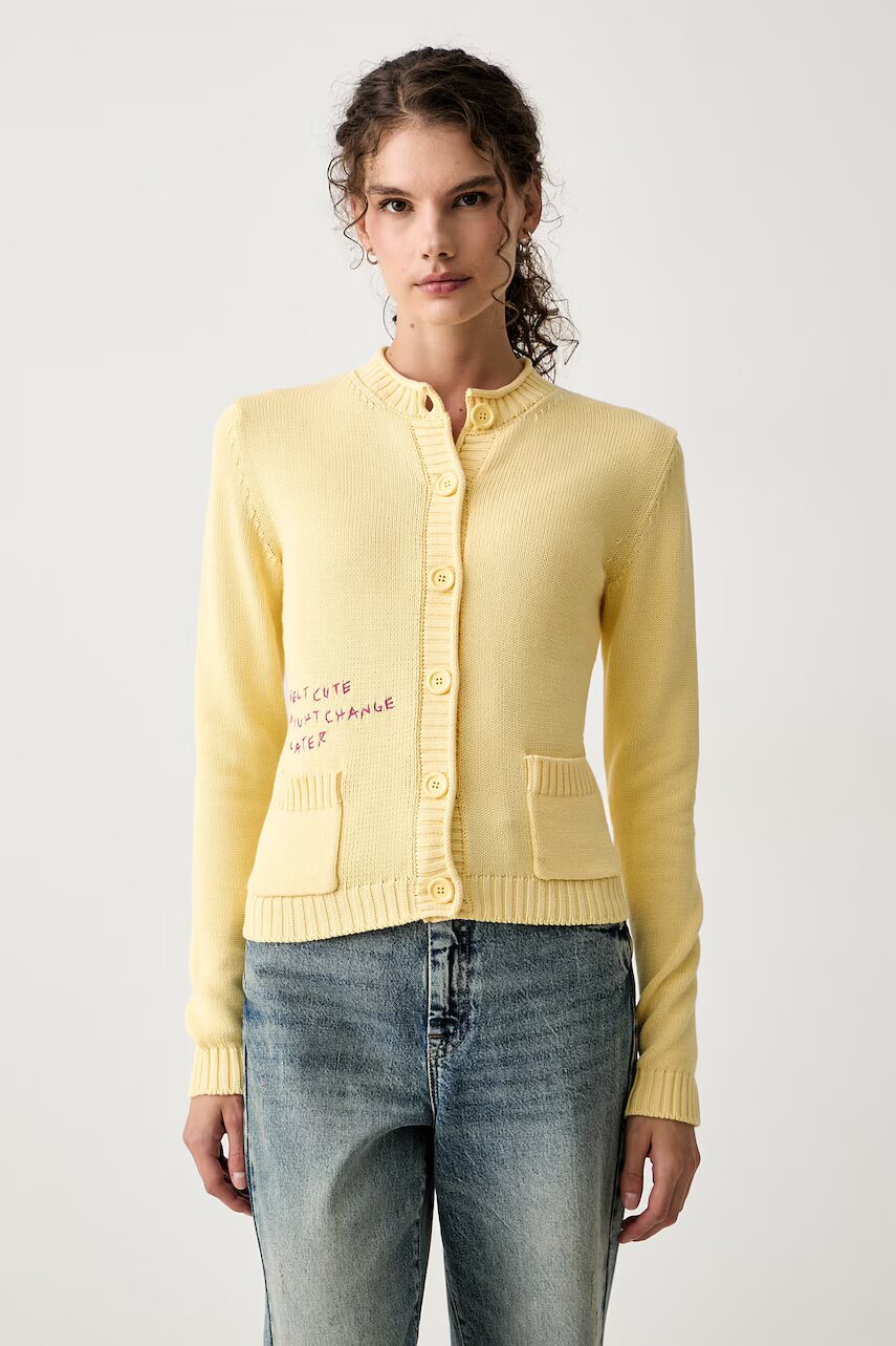 Max&Co cardigan pentru femei din bumbac URLO