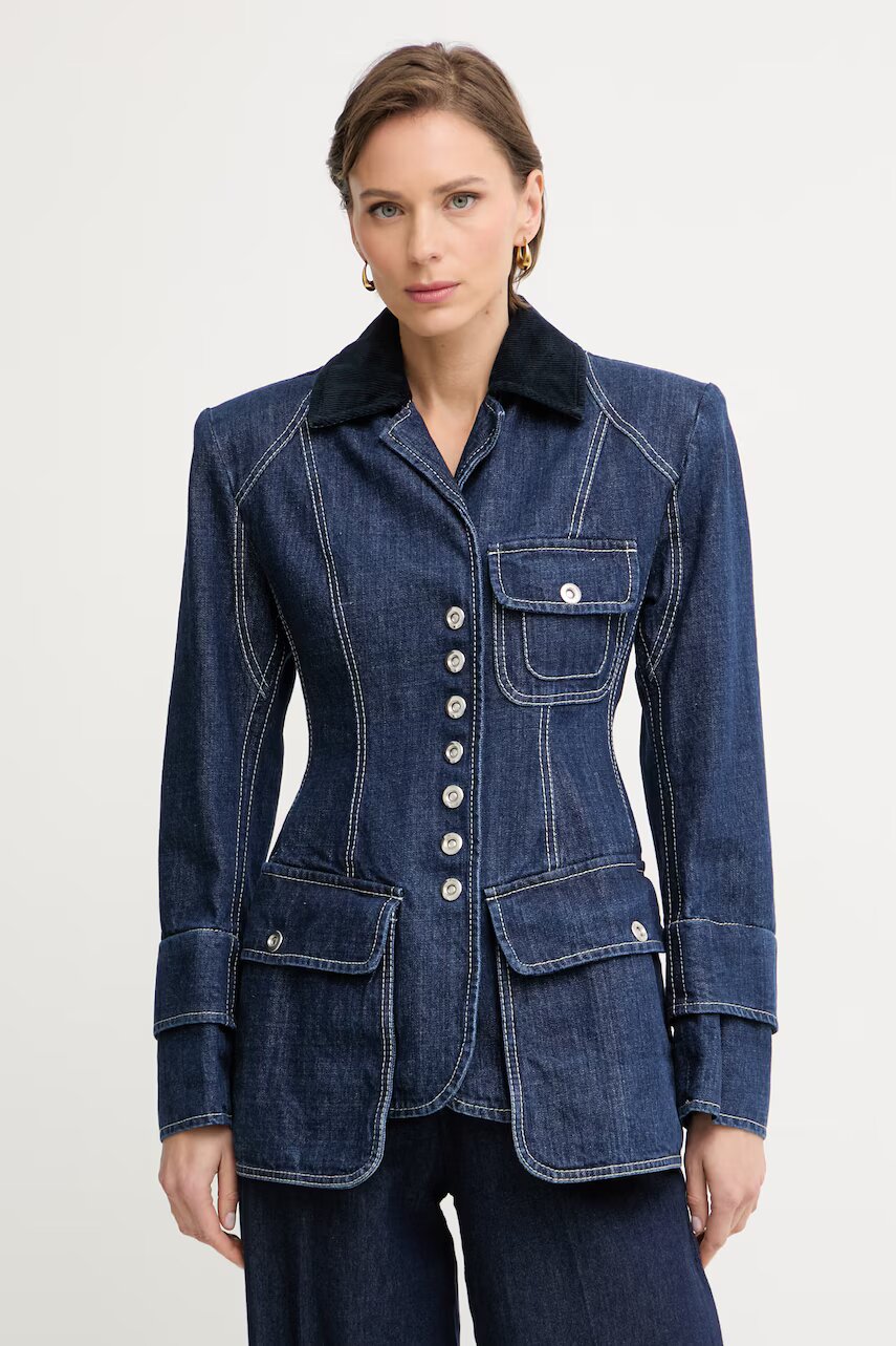 MAX&Co. geacă de blugi pentru femei din denim MCLQUIETE