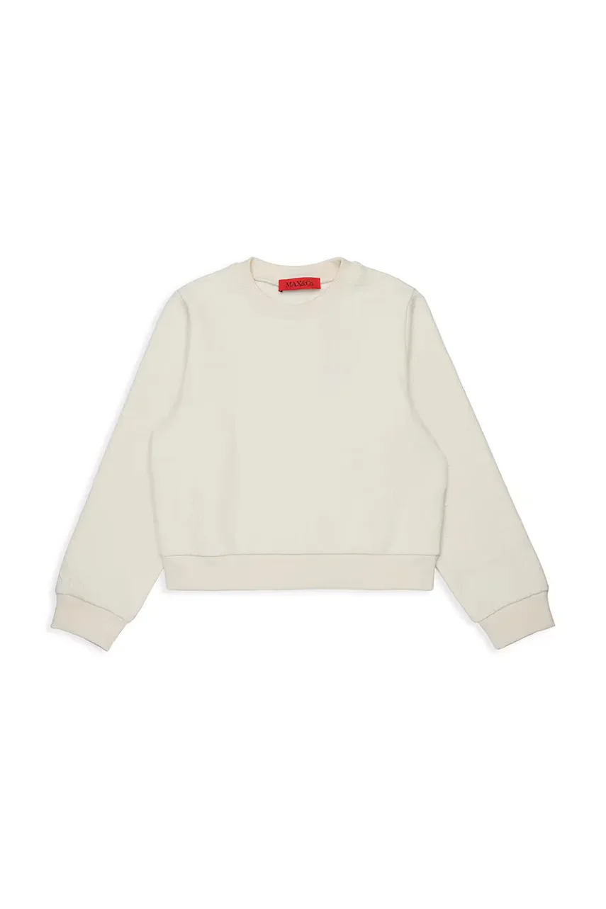 Max&Co hanorac pentru copii cu bumbac MAXS26F SWEAT-SHIRT