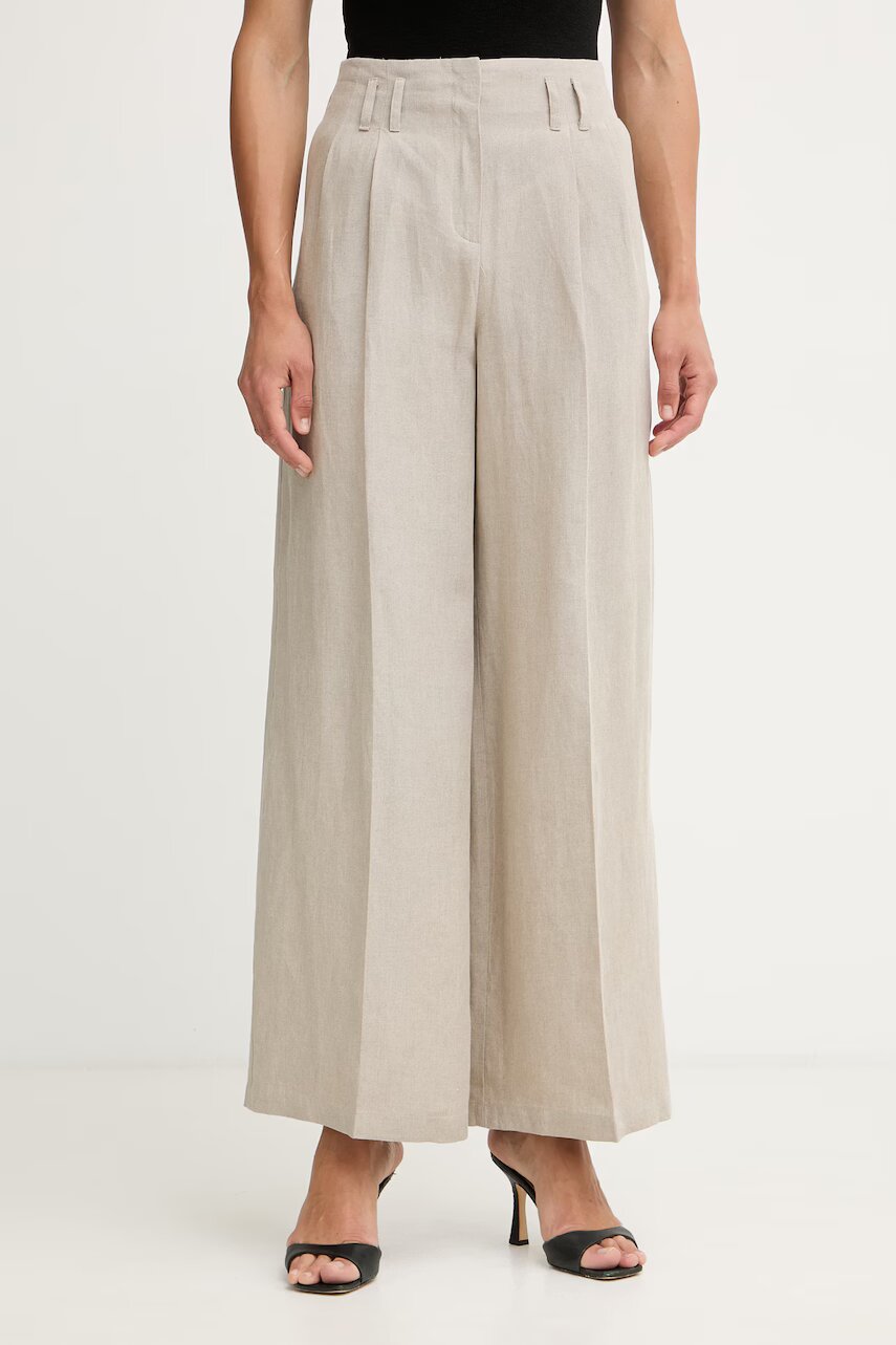 MAX&Co. pantaloni pentru femei din in MCOAMACA