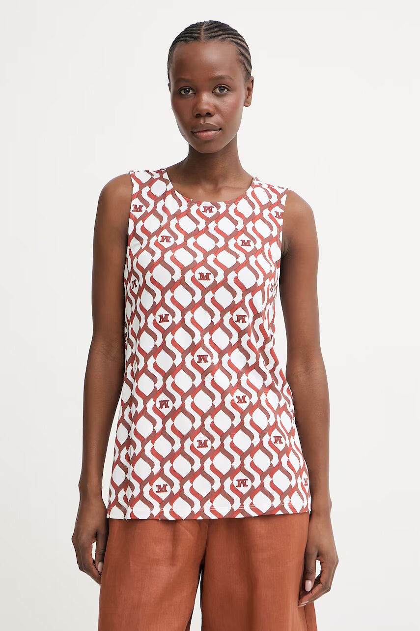 Max Mara Beachwear bluză pentru femei cu vâscoză PELOTA