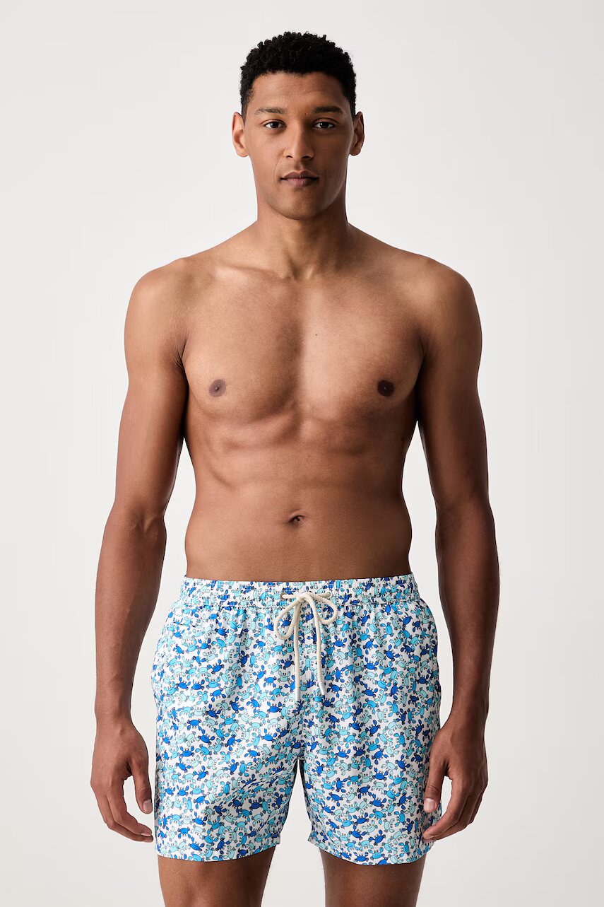 MC2 SAINT BARTH pantaloni scurți de baie pentru bărbați LIGHTING MICRO FANTASY