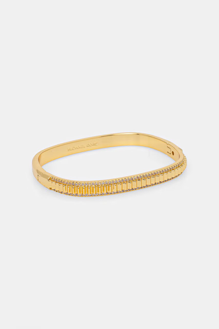 Michael Kors brățară pentru femei din alamă cu zirconiu cubic