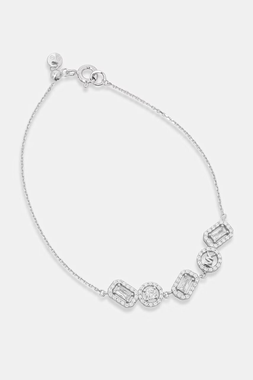 Michael Kors brățară pentru femei din argint cu zirconiu cubic
