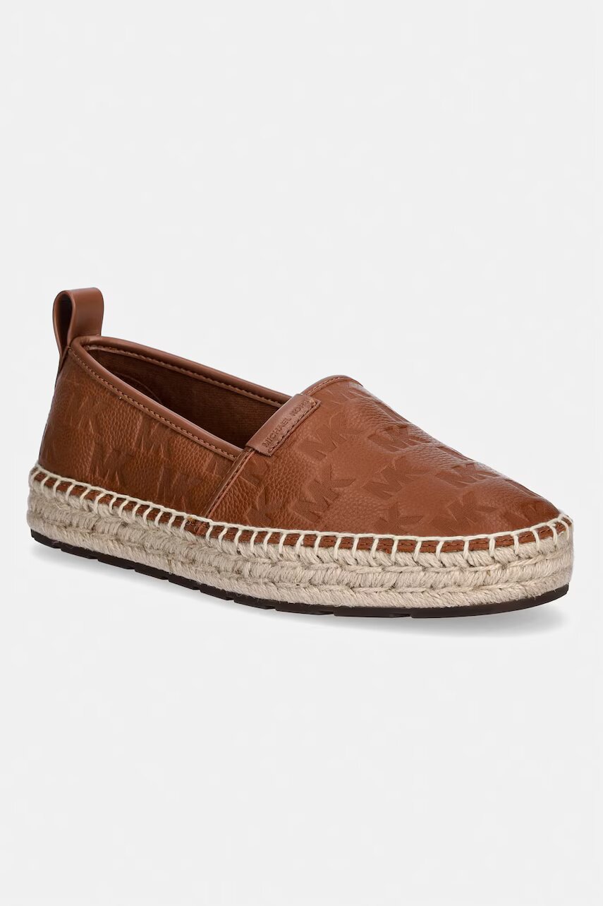 Michael Kors espadrile pentru bărbați din piele Elias Espadrille