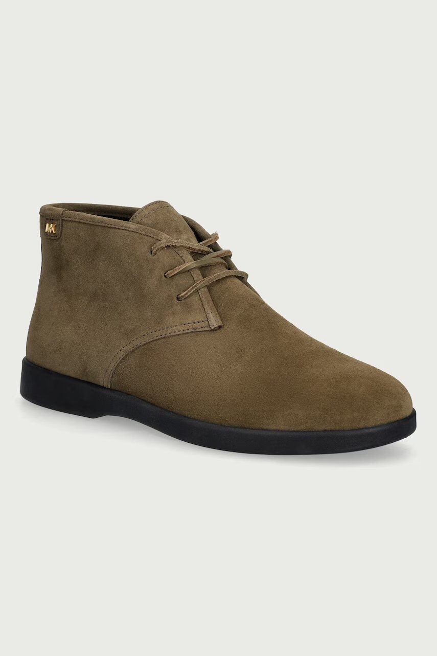 Michael Kors ghete pentru bărbați din piele întoarsă Wesley Boot