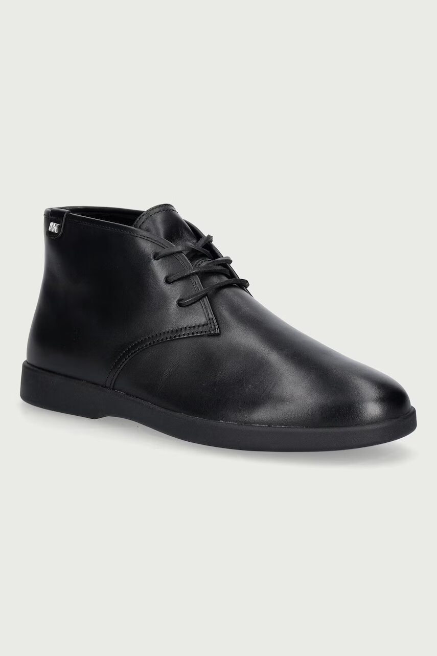 Michael Kors ghete pentru bărbați din piele Wesley Boot