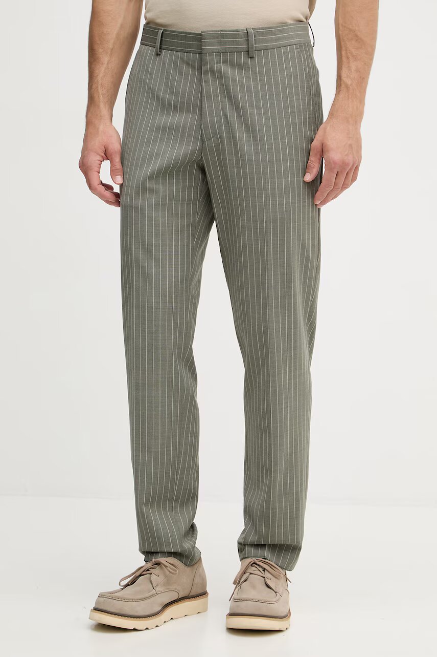 Michael Kors pantaloni pentru bărbați cu amestec de lână