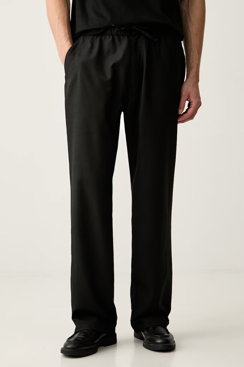 Michael Kors pantaloni regular pentru bărbați cu amestec de lână