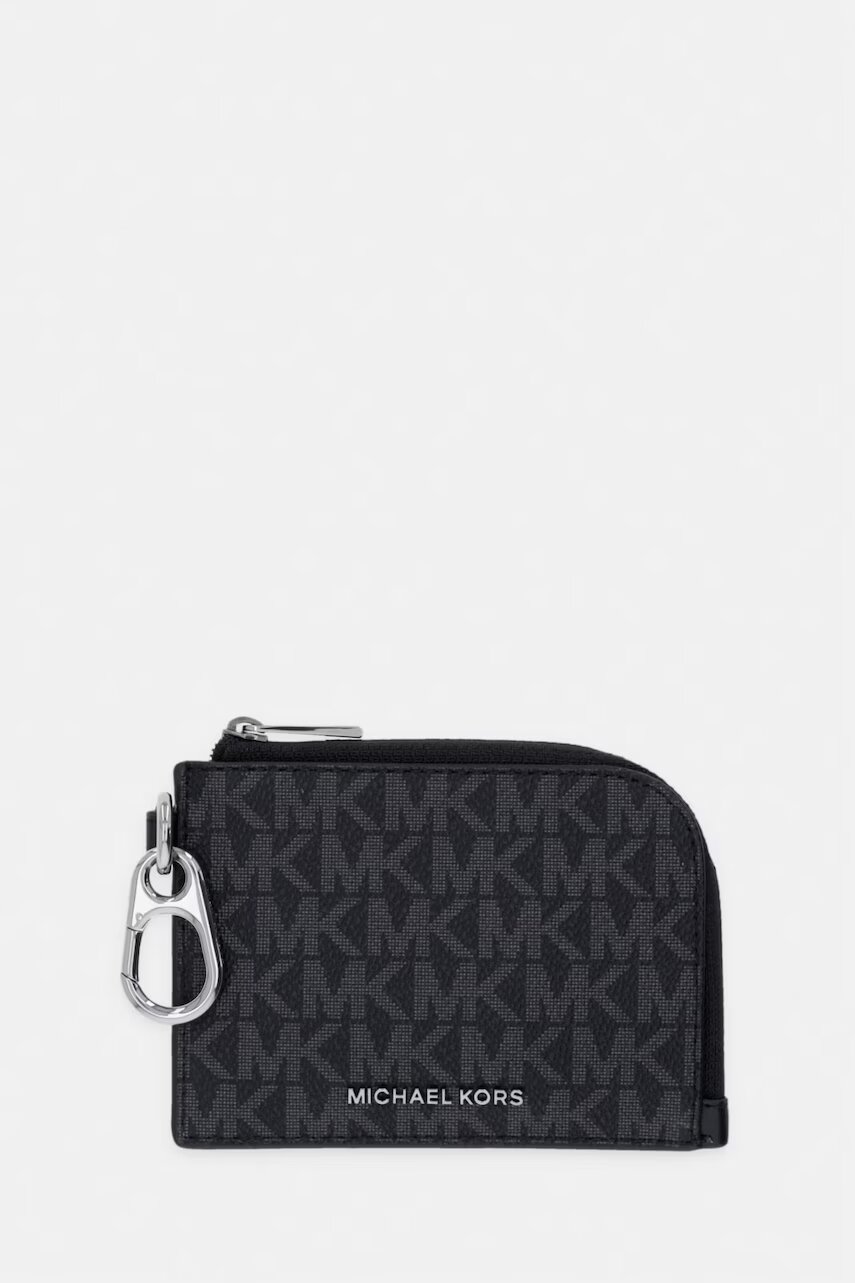 Michael Kors portofel pentru bărbați cu imitație de piele HUDSON