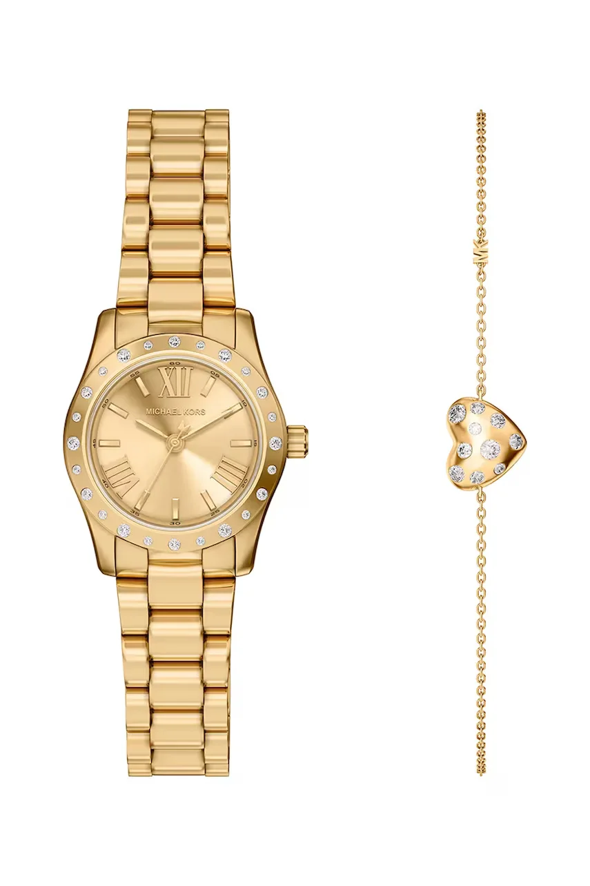 Michael Kors set ceas și brățară pentru femei Lexington