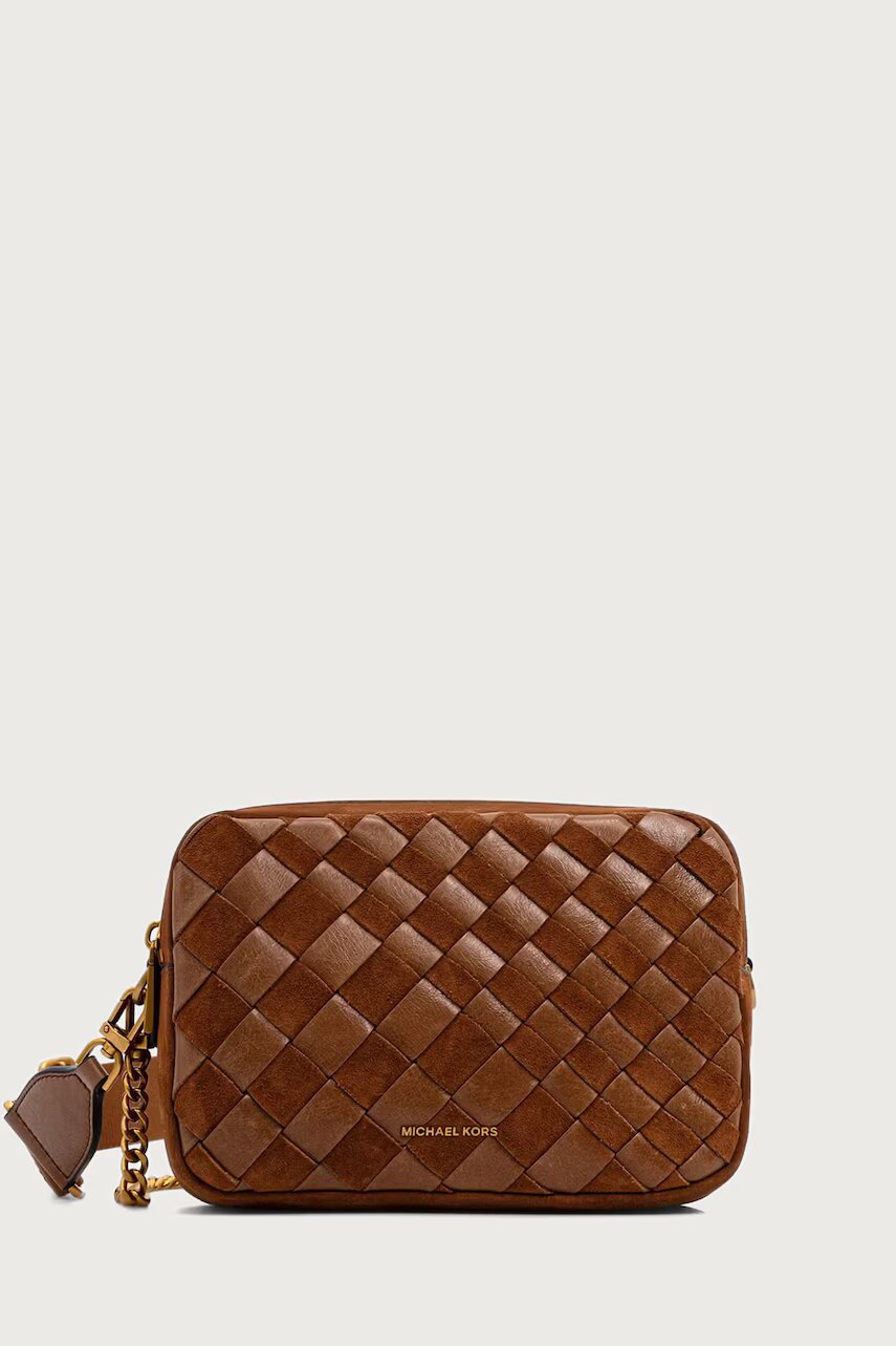 Michael Michael Kors geantă crossbody pentru femei din piele întoarsă BRYANT