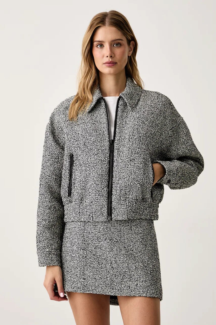 Michael Michael Kors jachetă scurtă pentru femei cu bumbac