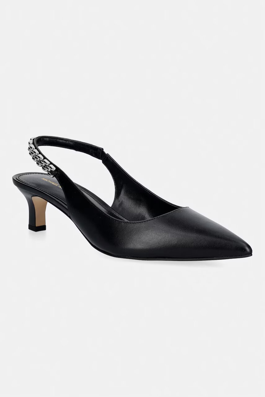 Michael Michael Kors stilettos de piele Marcia Kitten Sling Pump