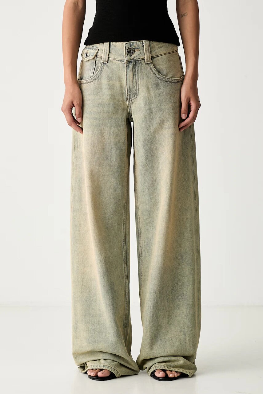 Miss Sixty blugi wide leg pentru femei