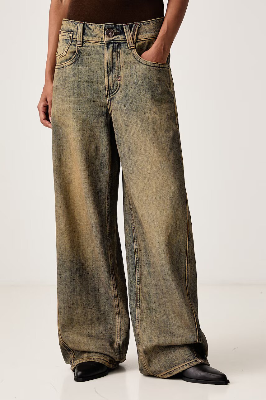 Miss Sixty blugi wide leg pentru femei