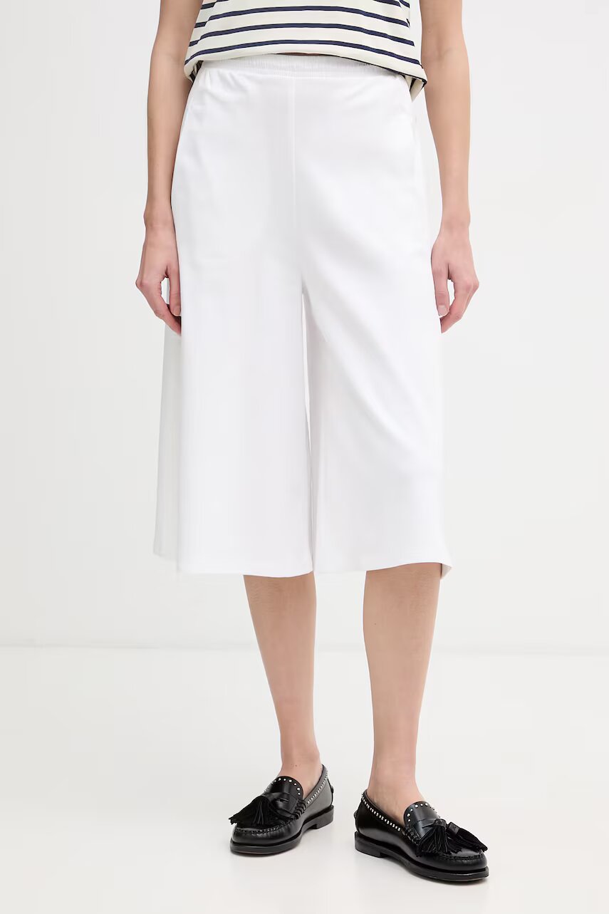 MM by Max Mara bermude pentru femei cu bumbac PIOMBO