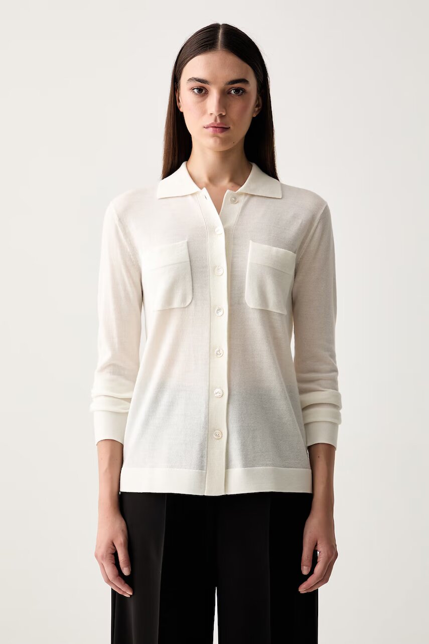 MM by Max Mara cardigan pentru femei din lână MMLDETTO
