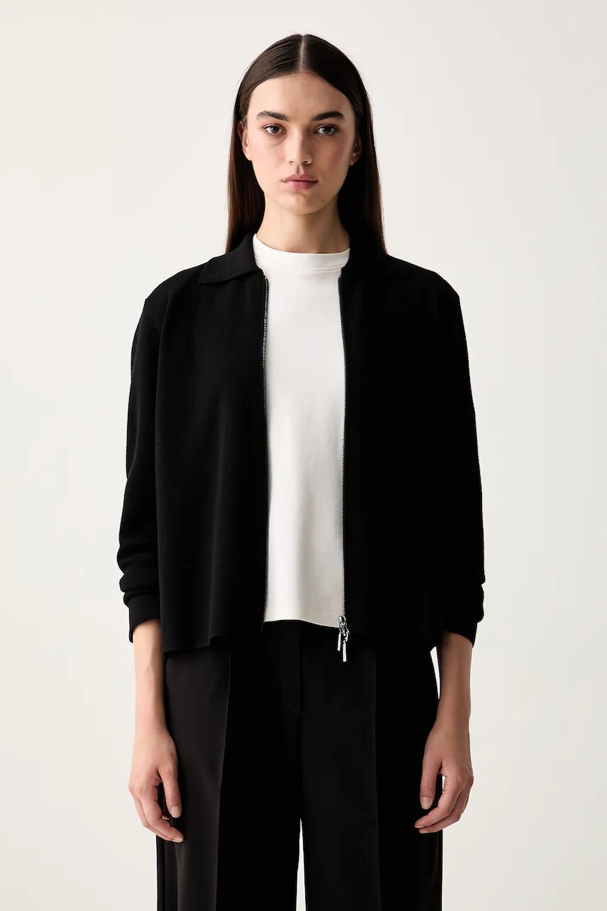 MM by Max Mara cardigan pentru femei din lână MMLSNACK