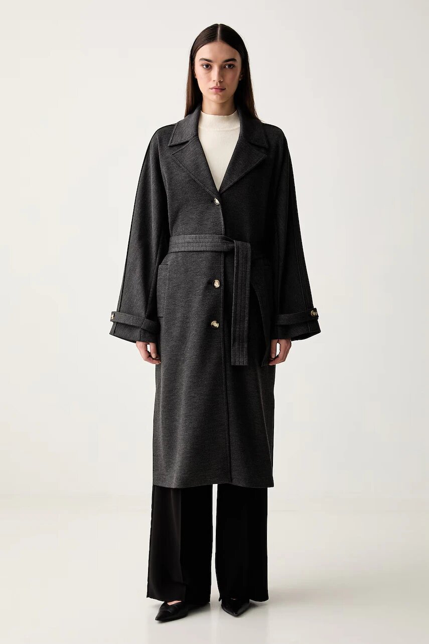 MM by Max Mara palton pentru femei cu vâscoză MMLESPOSTO