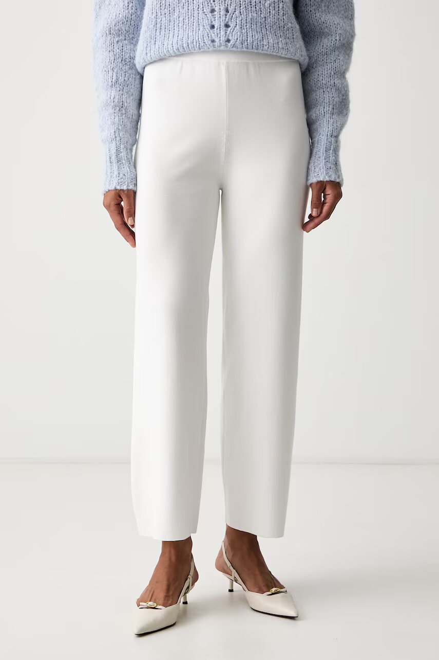 MM by Max Mara pantaloni pentru femei cu vâscoză MMLROTONDO