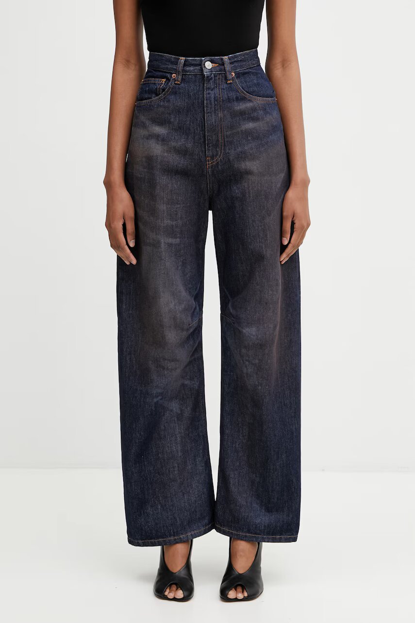 MM6 MAISON MARGIELA blugi relaxed fit pentru femei