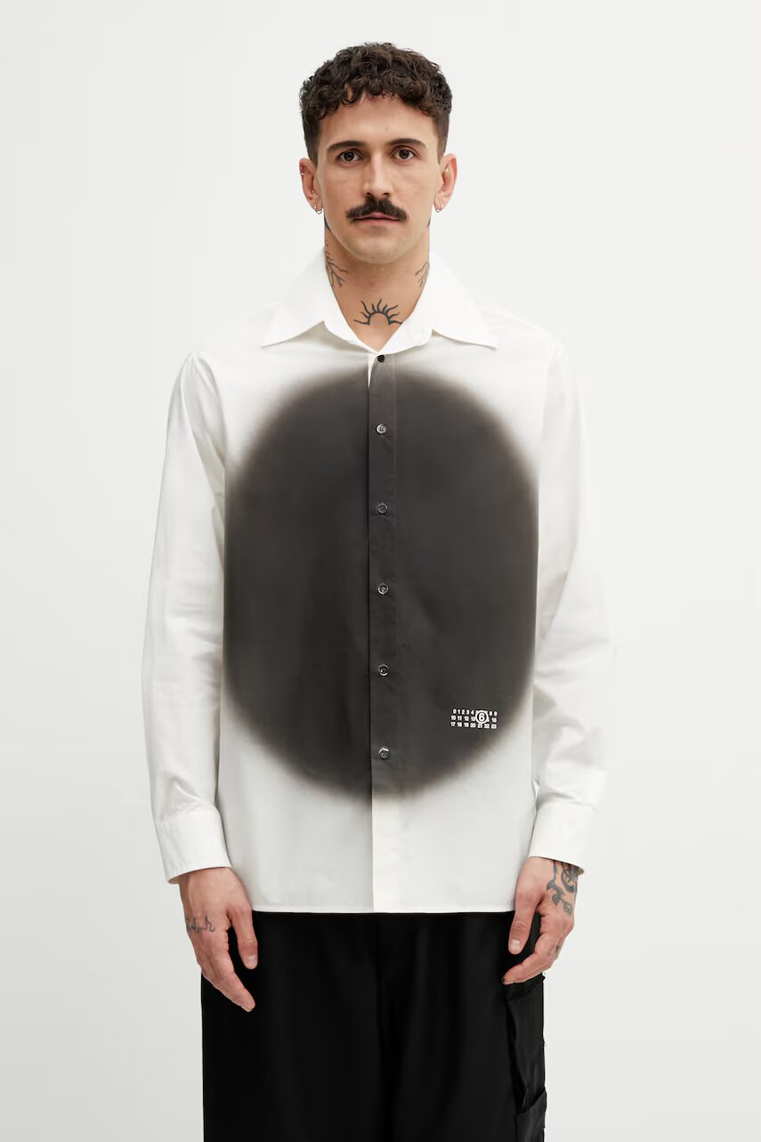 MM6 MAISON MARGIELA cămașă pentru bărbați din bumbac