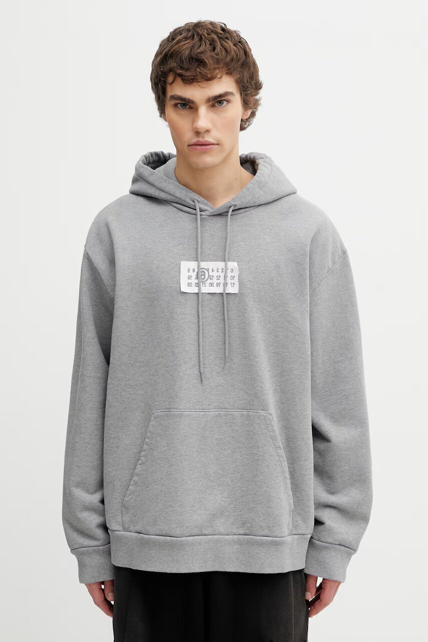 MM6 MAISON MARGIELA hanorac cu glugă pentru bărbați din bumbac