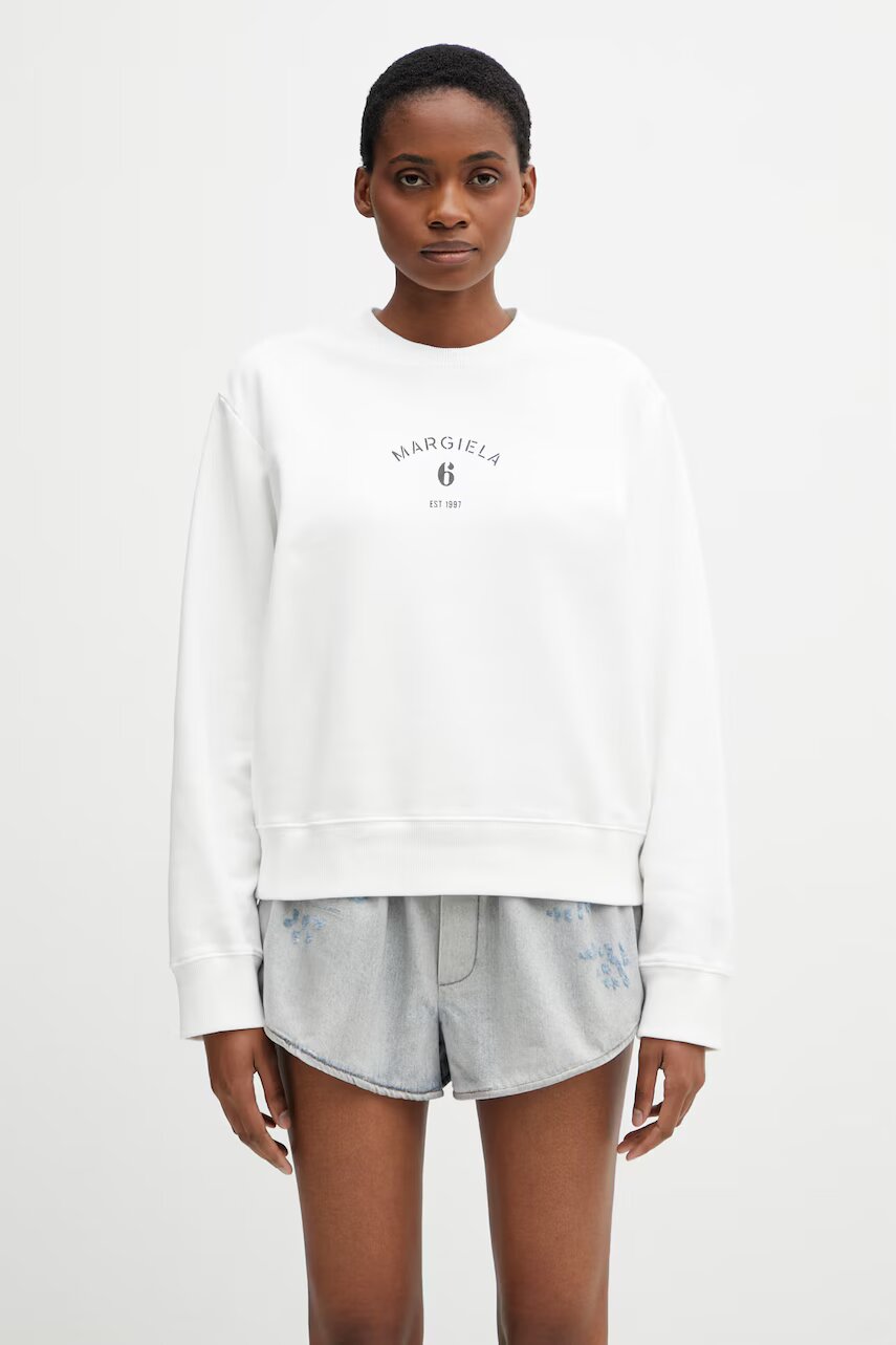 MM6 MAISON MARGIELA hanorac pentru femei din bumbac