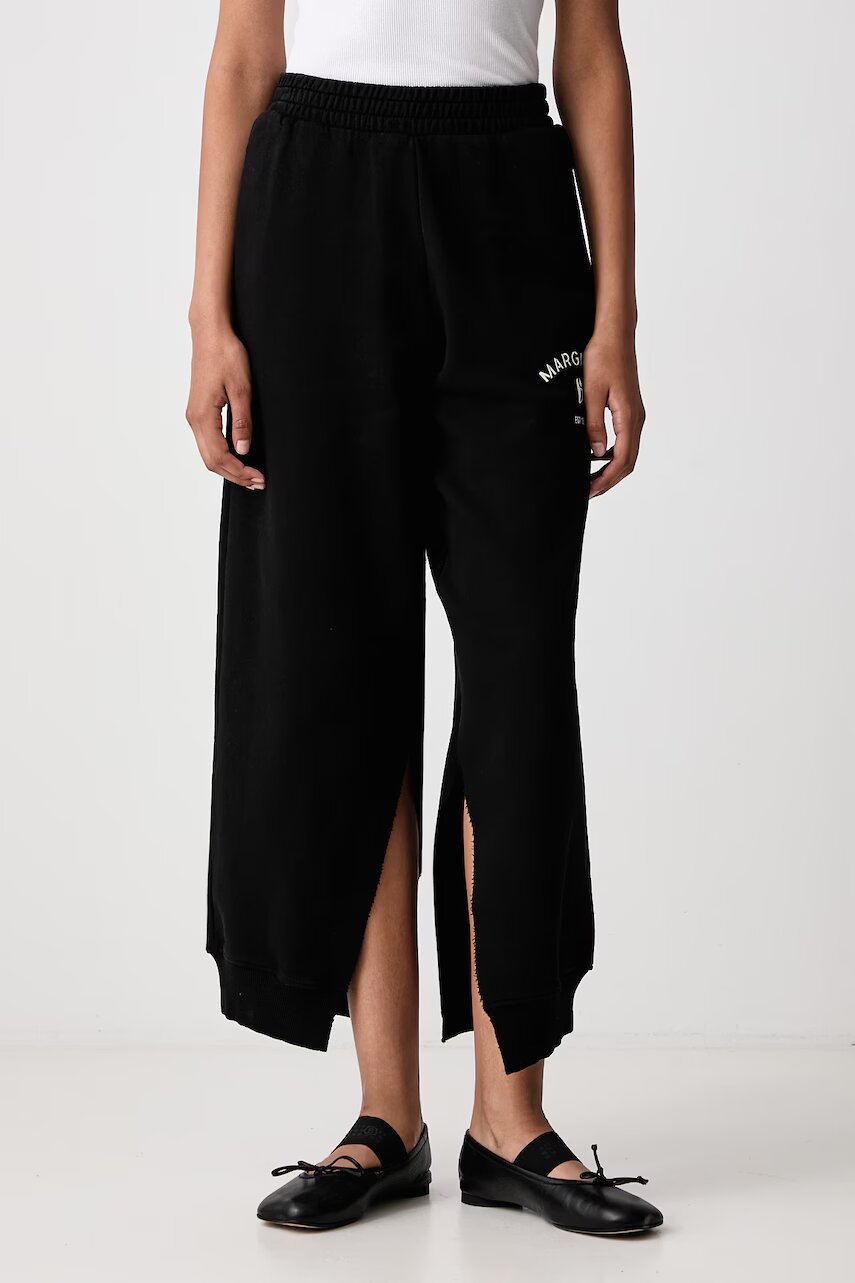 MM6 MAISON MARGIELA pantaloni de trening pentru femei din bumbac