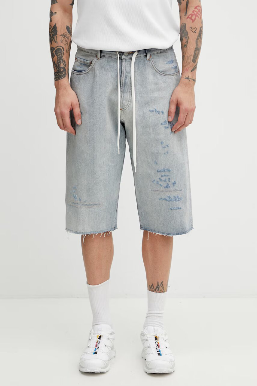 MM6 MAISON MARGIELA pantaloni scurți pentru bărbați din denim