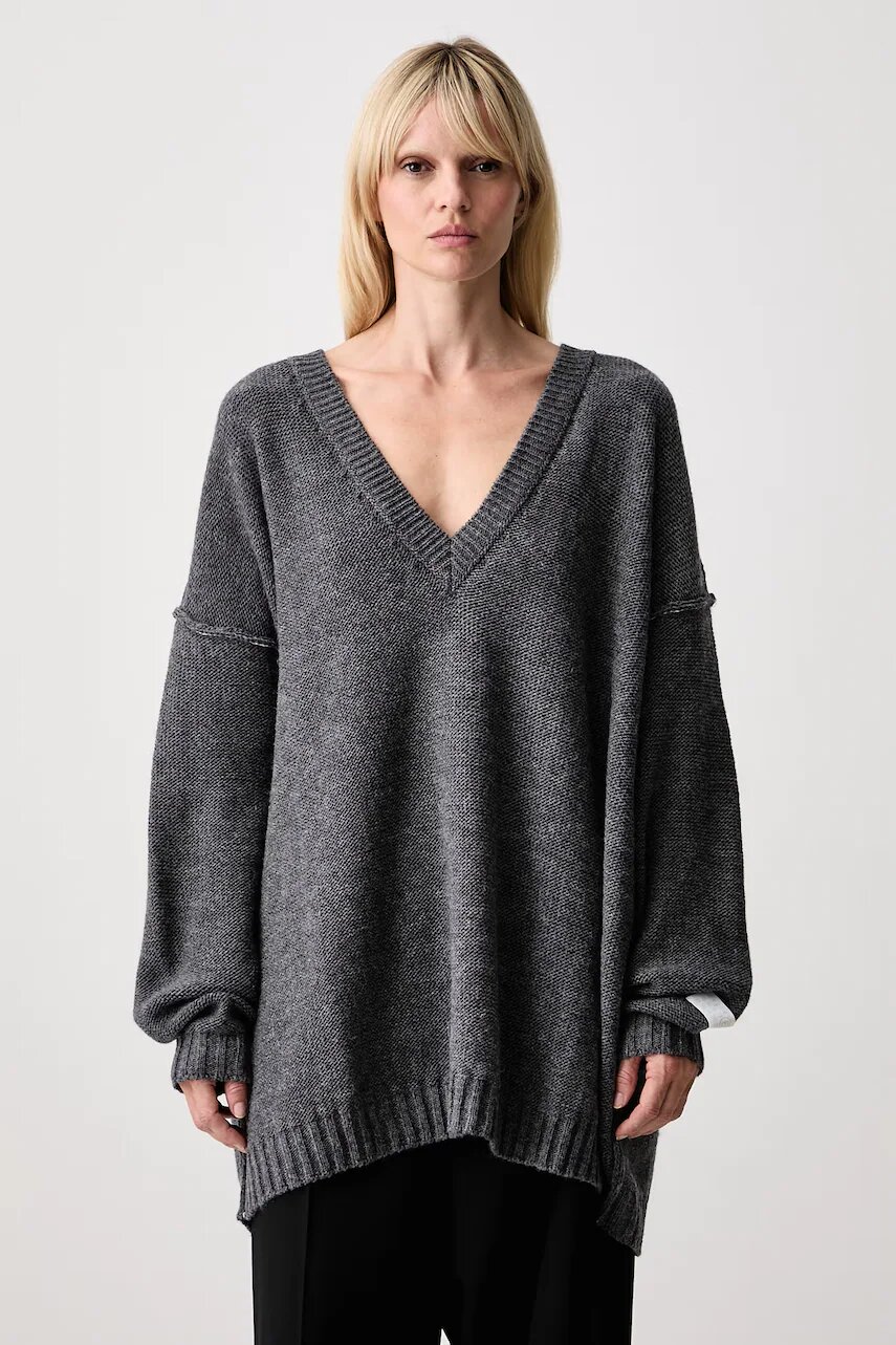 MM6 MAISON MARGIELA pulover pentru femei cu lână