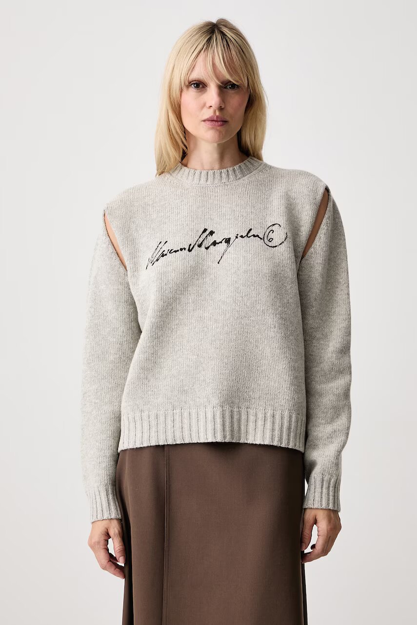 MM6 MAISON MARGIELA pulover pentru femei cu lână