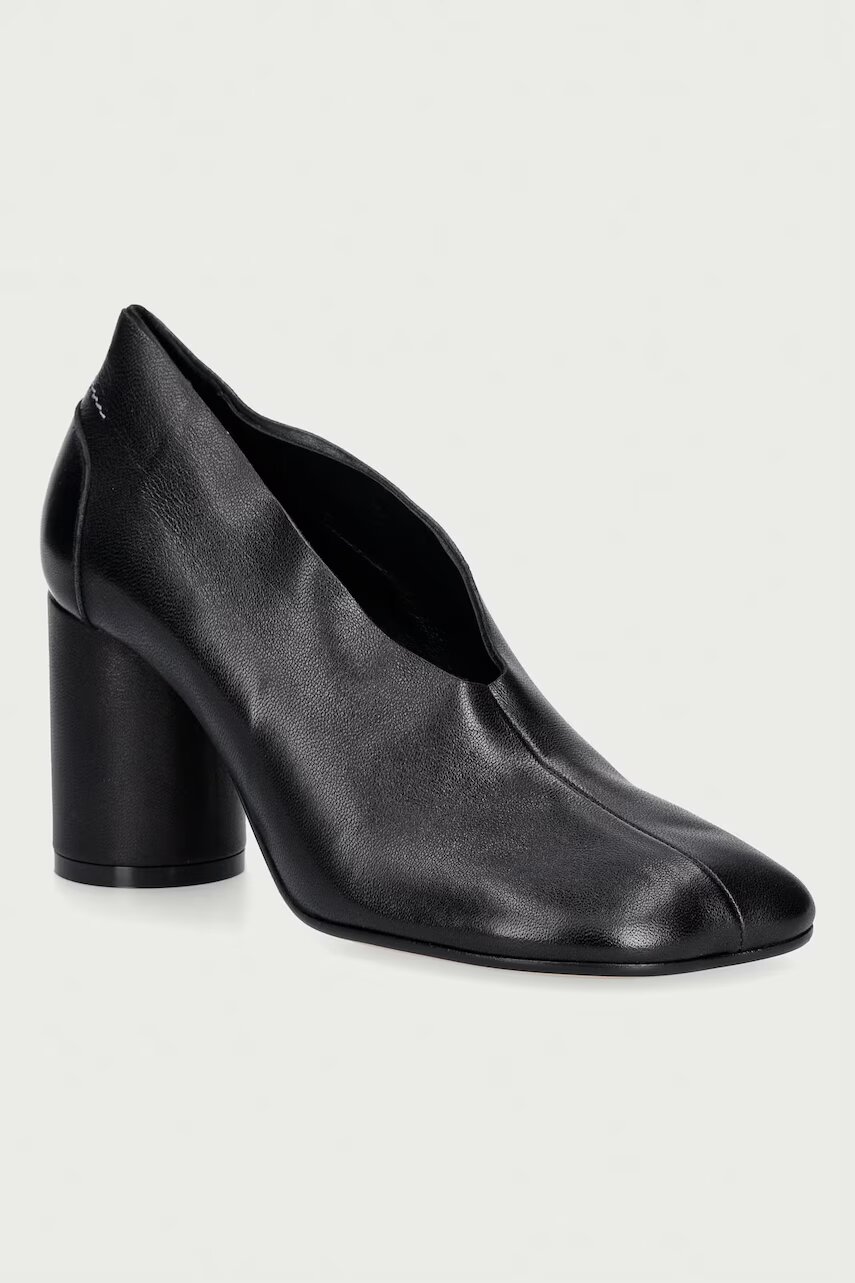 MM6 MAISON MARGIELA tocuri cu toc din piele