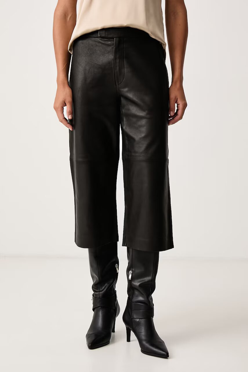 Mos Mosh pantaloni pentru femei din piele