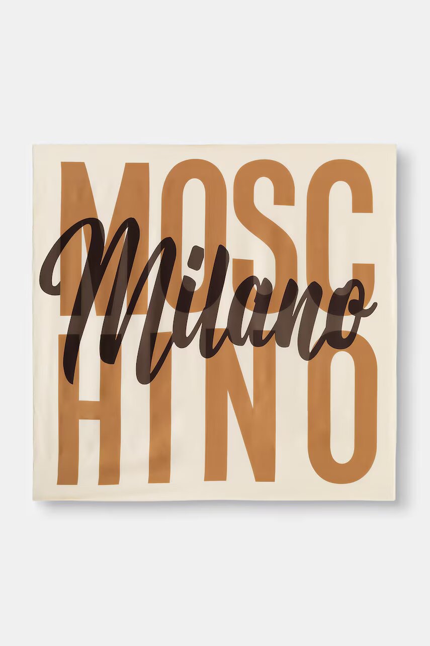 Moschino eșarfă de damă de mătase