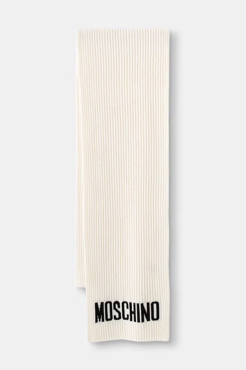 Moschino fular pentru bărbați cu lână